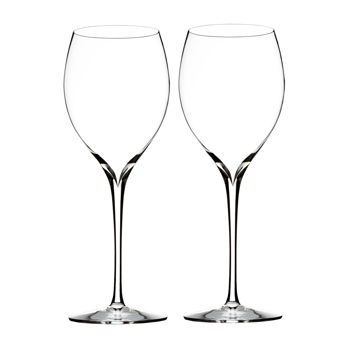 Waterford Crystal, Elegance Chardonnay Wine Glasses, Pair